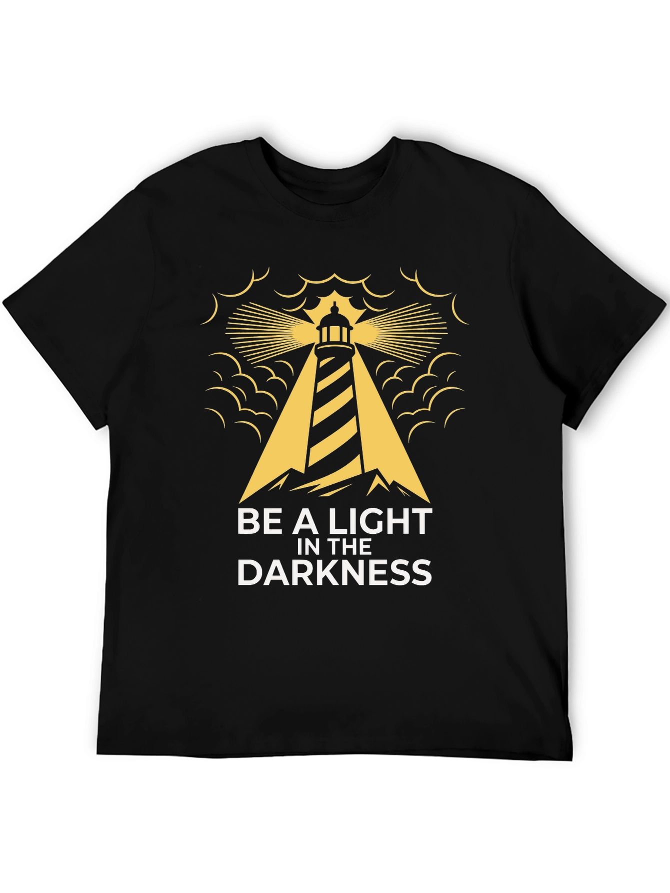 Be a Light Lighthouse Graphic Tee