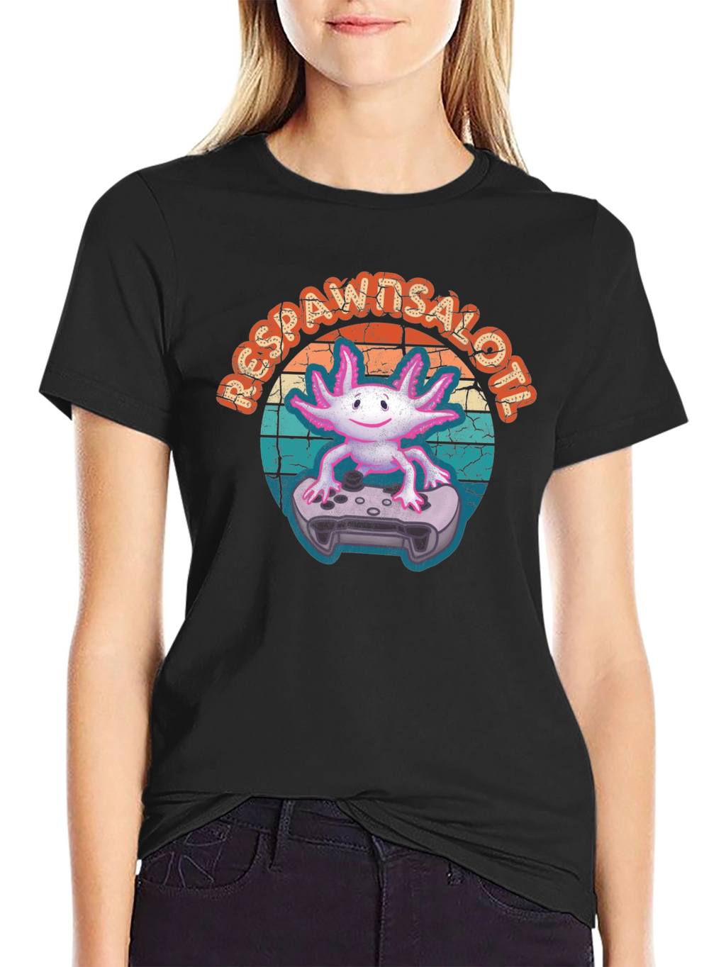 Respawn Axolotl Gamer T-Shirt