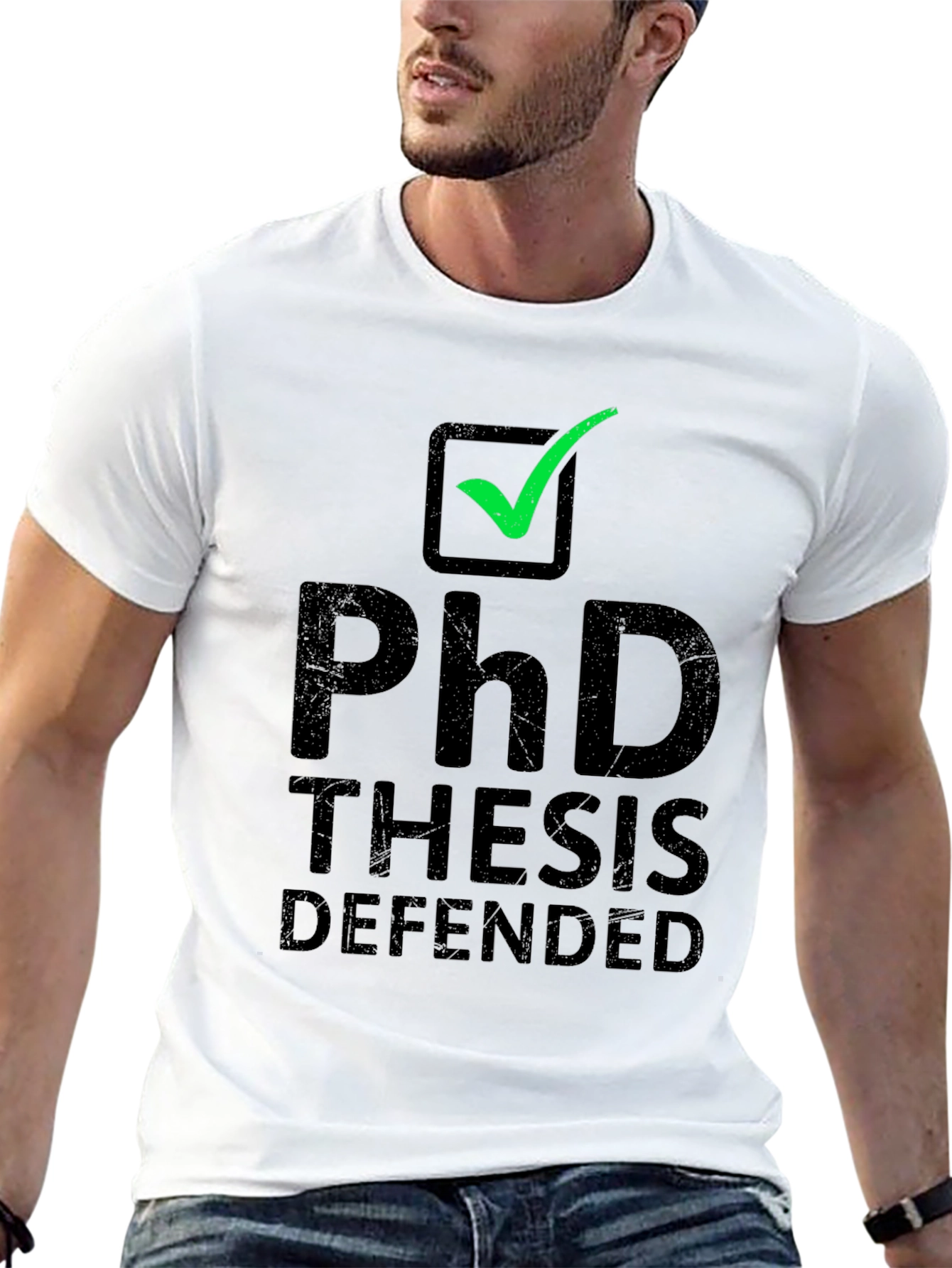 PhD Thesis Defended Graphic T-Shirt