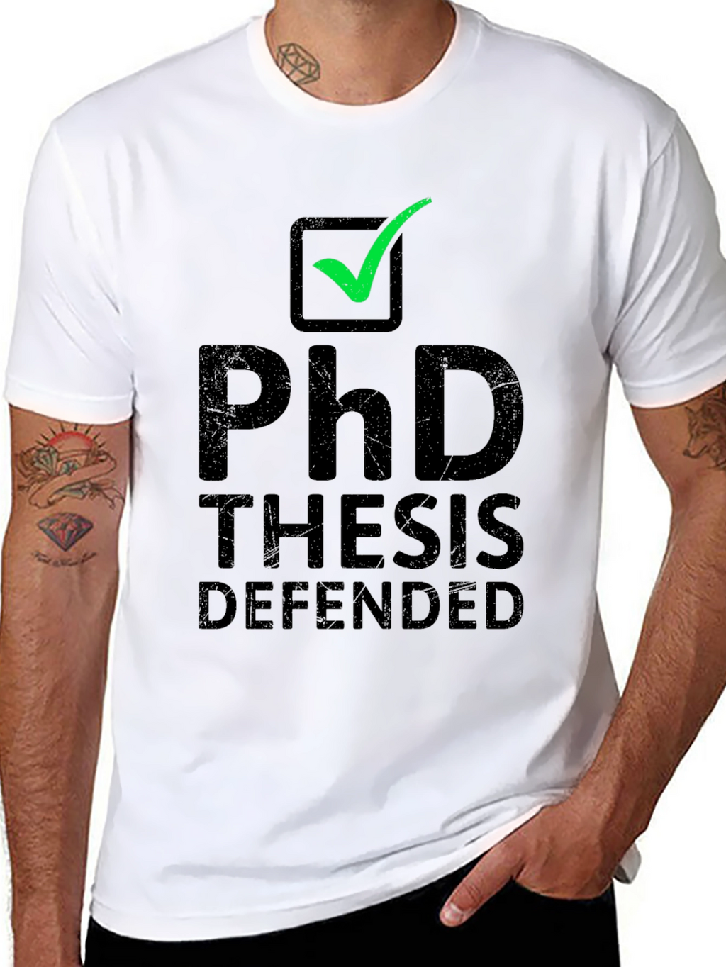 PhD Thesis Defended Graphic T-Shirt