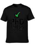 PhD Thesis Defended Graphic T-Shirt