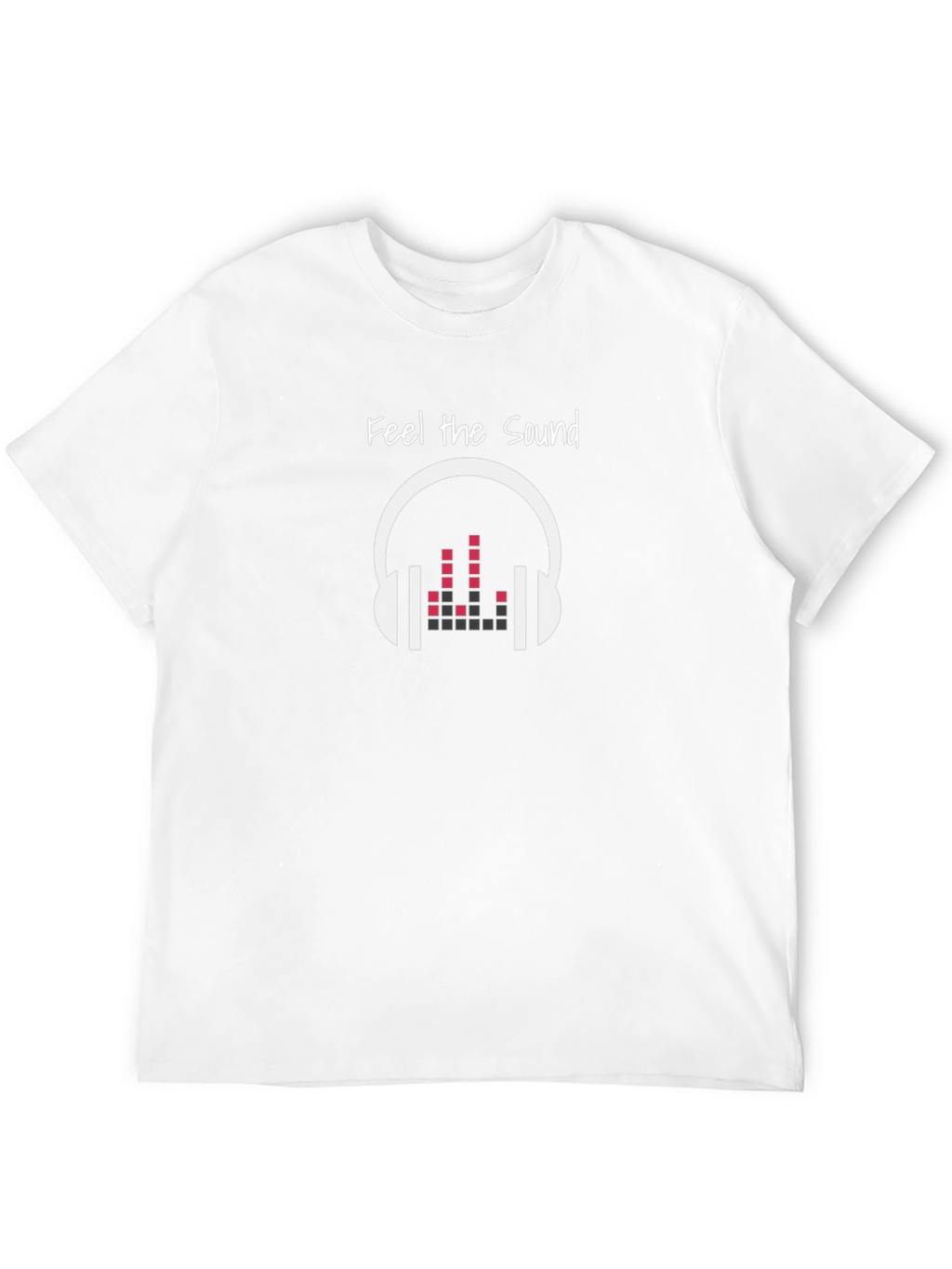 Feel the Sound Graphic Tee - Black Unisex Shirt