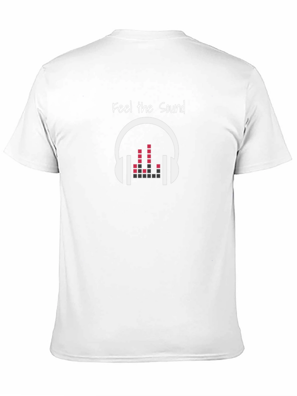 Feel the Sound Graphic Tee - Black Unisex Shirt
