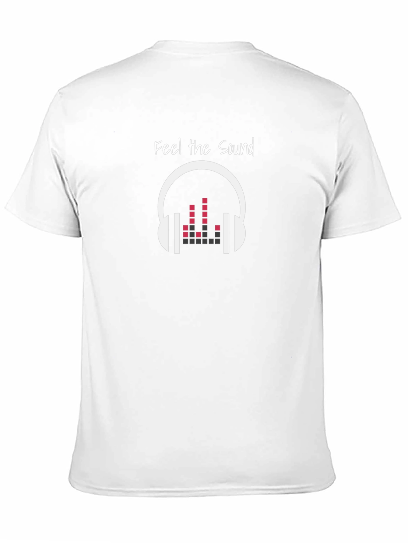 Feel the Sound Graphic Tee - Black Unisex Shirt