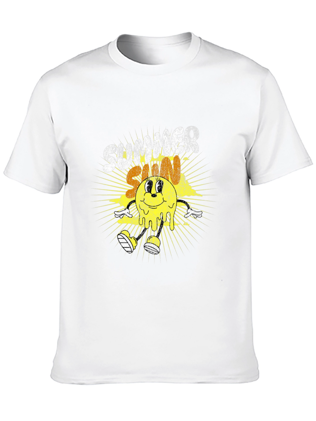 Summer Sun Graphic T-Shirt - Black Tee