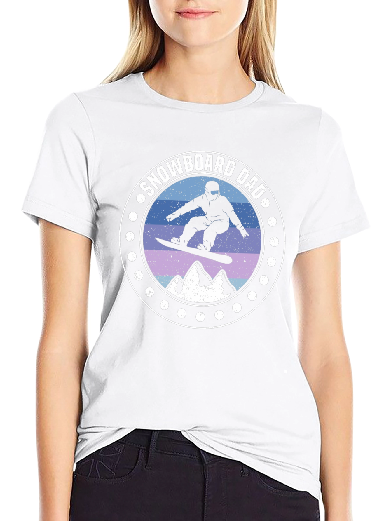 Snowboard Dad Graphic T-Shirt