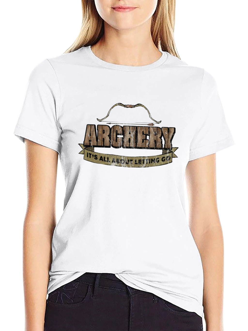 Archery T-Shirt: Letting Go Design