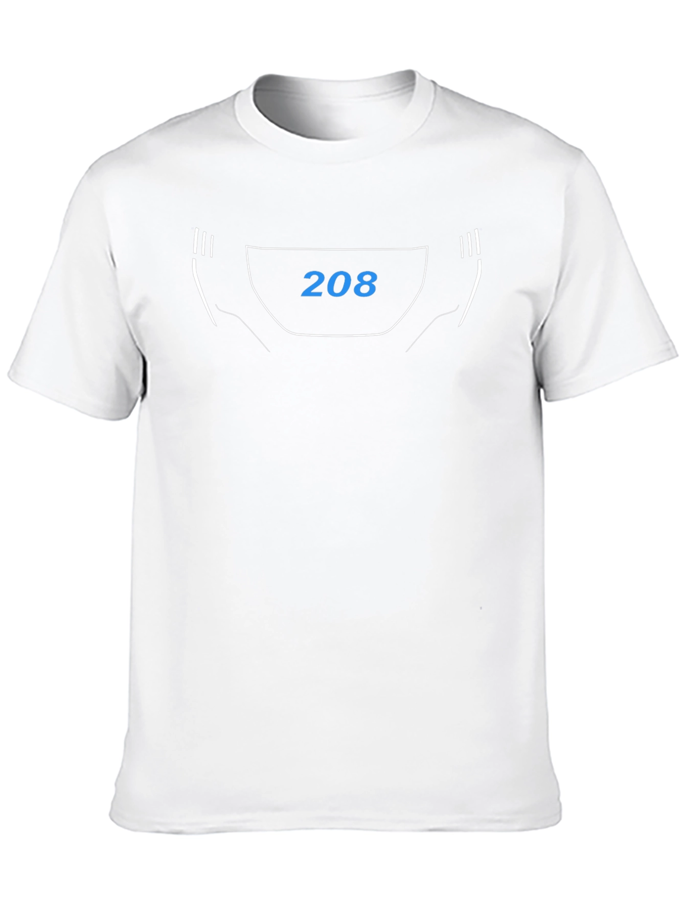 208 Graphic T-Shirt - Cool Car Design