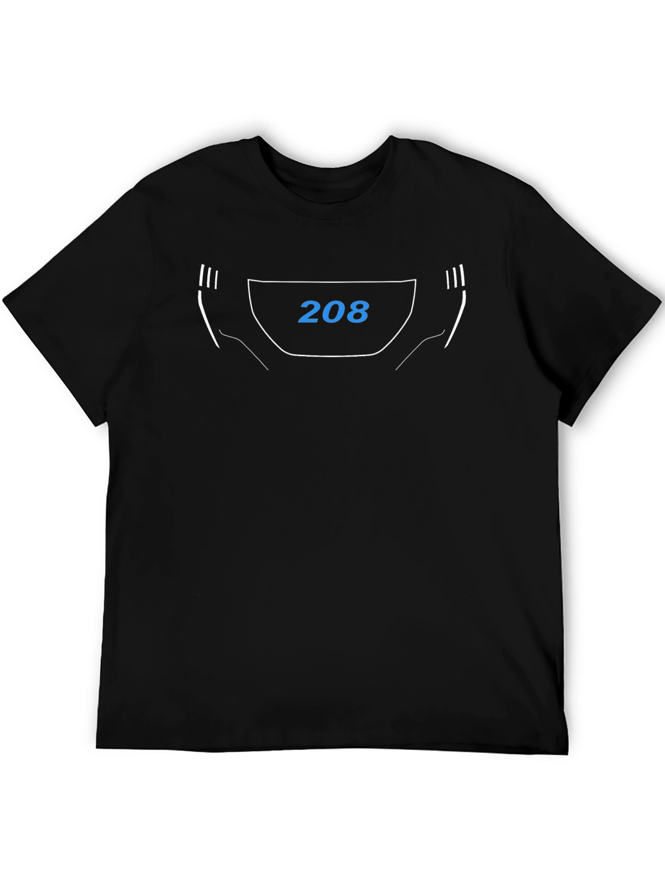 208 Graphic T-Shirt - Cool Car Design