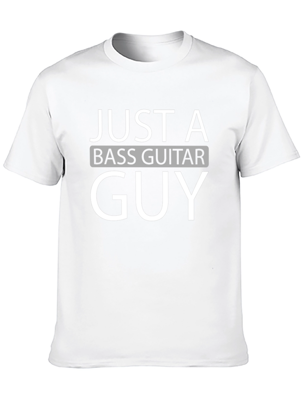 Bass Guitar Guy T-Shirt - Music Lover Tee