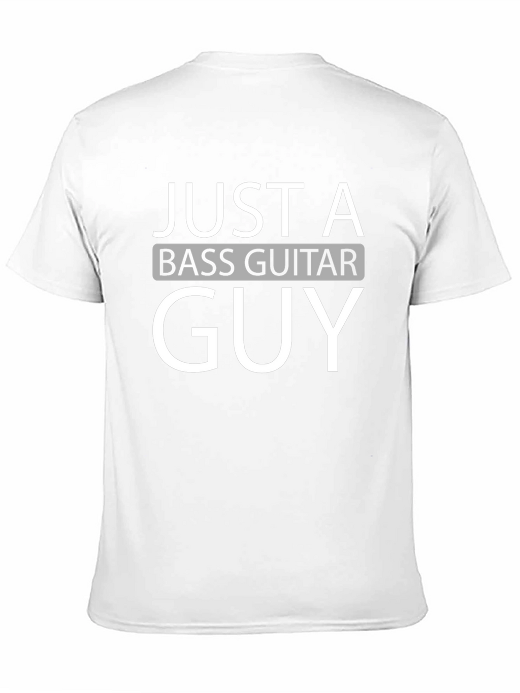 Bass Guitar Guy T-Shirt - Music Lover Tee