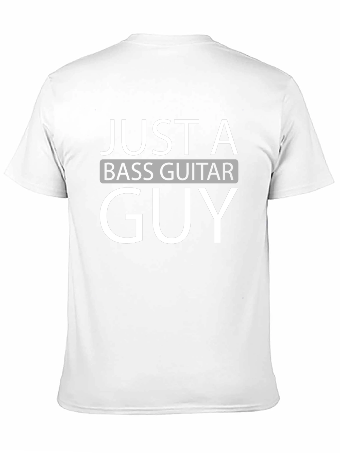 Bass Guitar Guy T-Shirt - Music Lover Tee