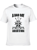 A Bad Day On Ice Hockey T-Shirt