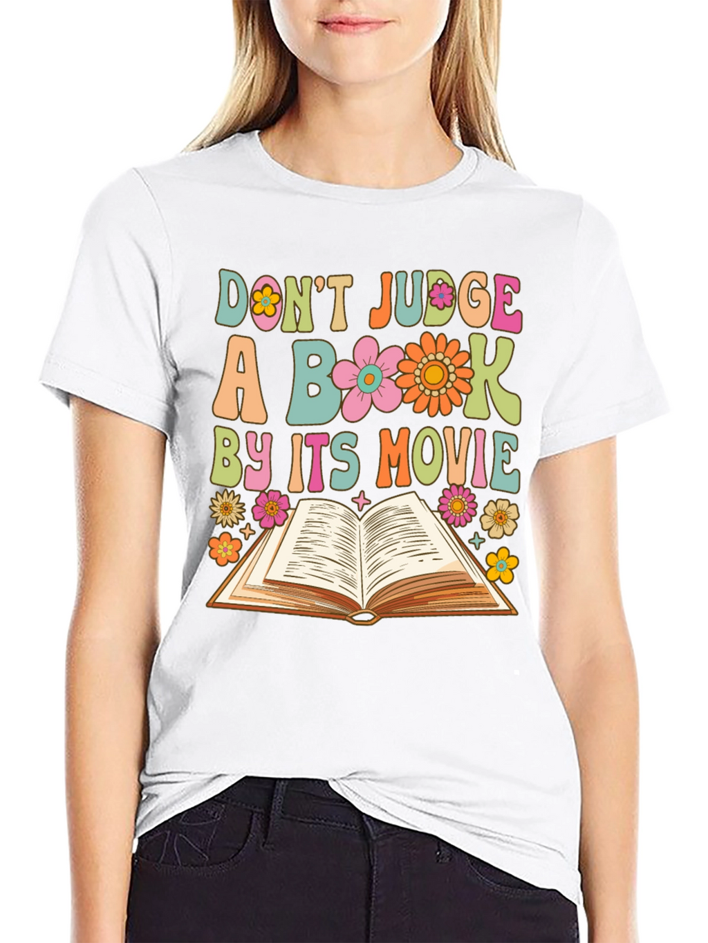 Dont Judge a Book by its Movie Graphic Tee