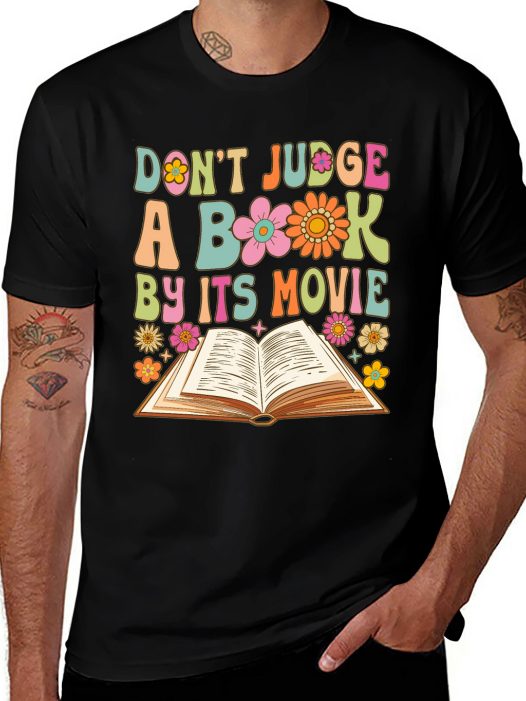 Dont Judge a Book by its Movie Graphic Tee