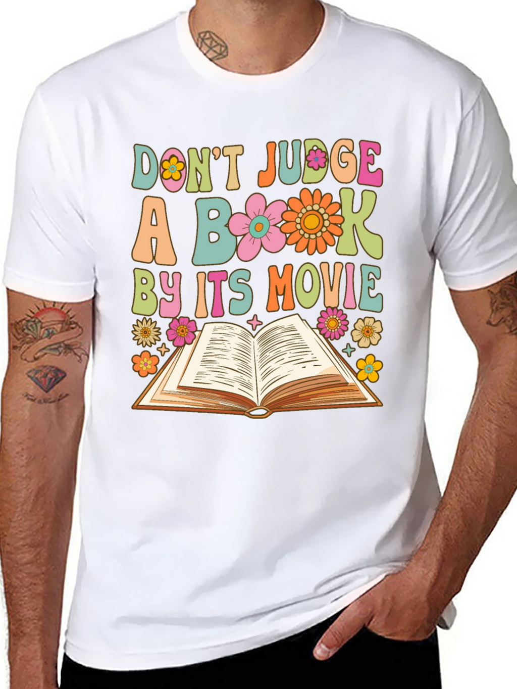 Dont Judge a Book by its Movie Graphic Tee
