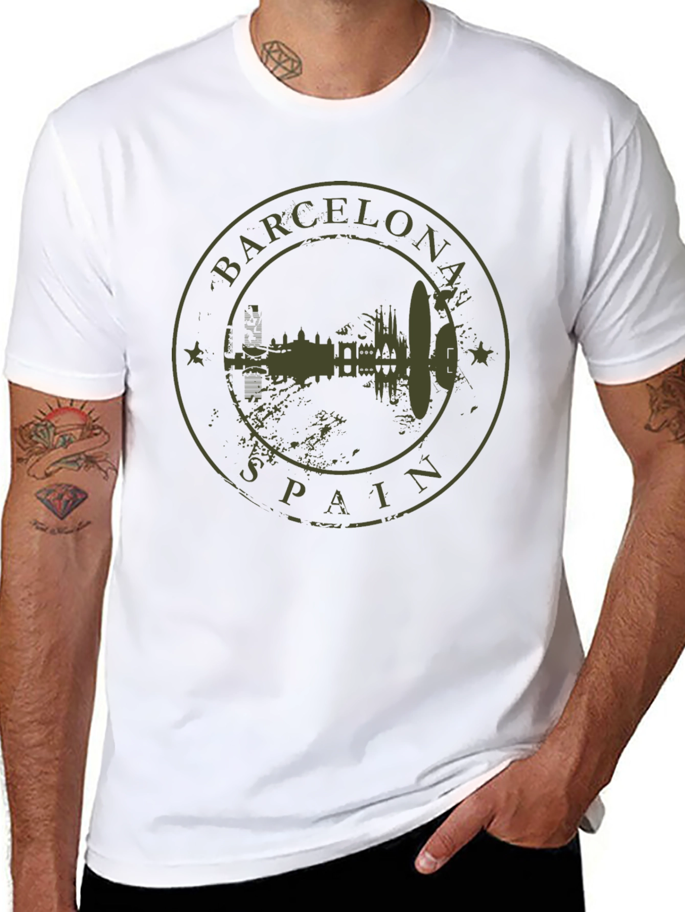 Barcelona Spain Graphic T-Shirt