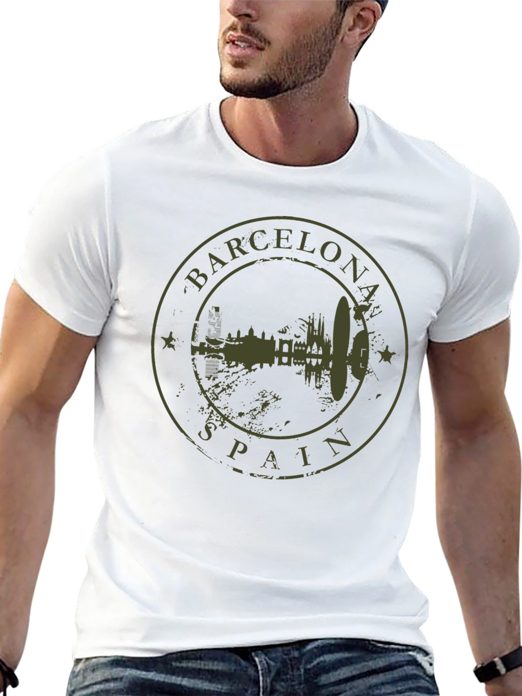 Barcelona Spain Graphic T-Shirt