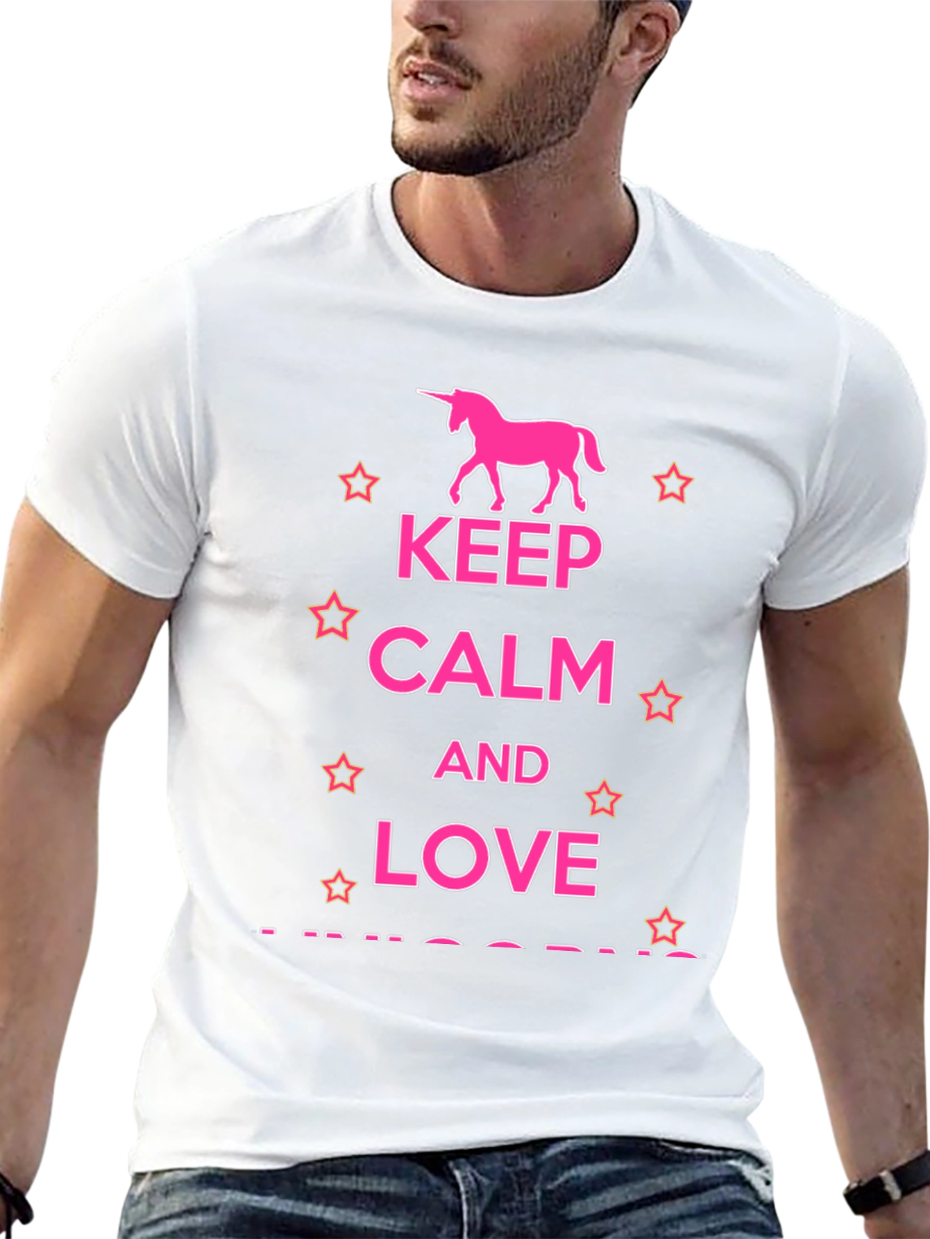 Keep Calm & Love Unicorns T-Shirt