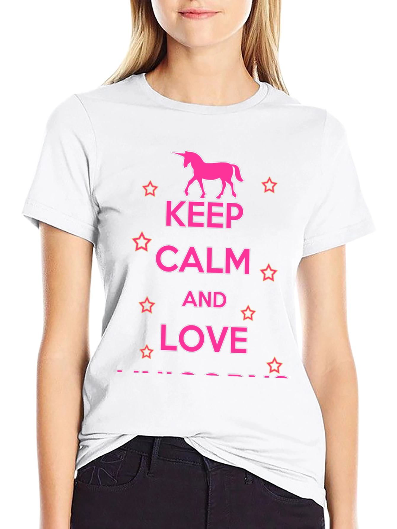 Keep Calm & Love Unicorns T-Shirt