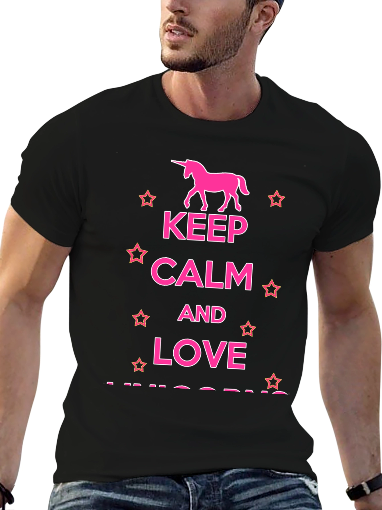 Keep Calm & Love Unicorns T-Shirt