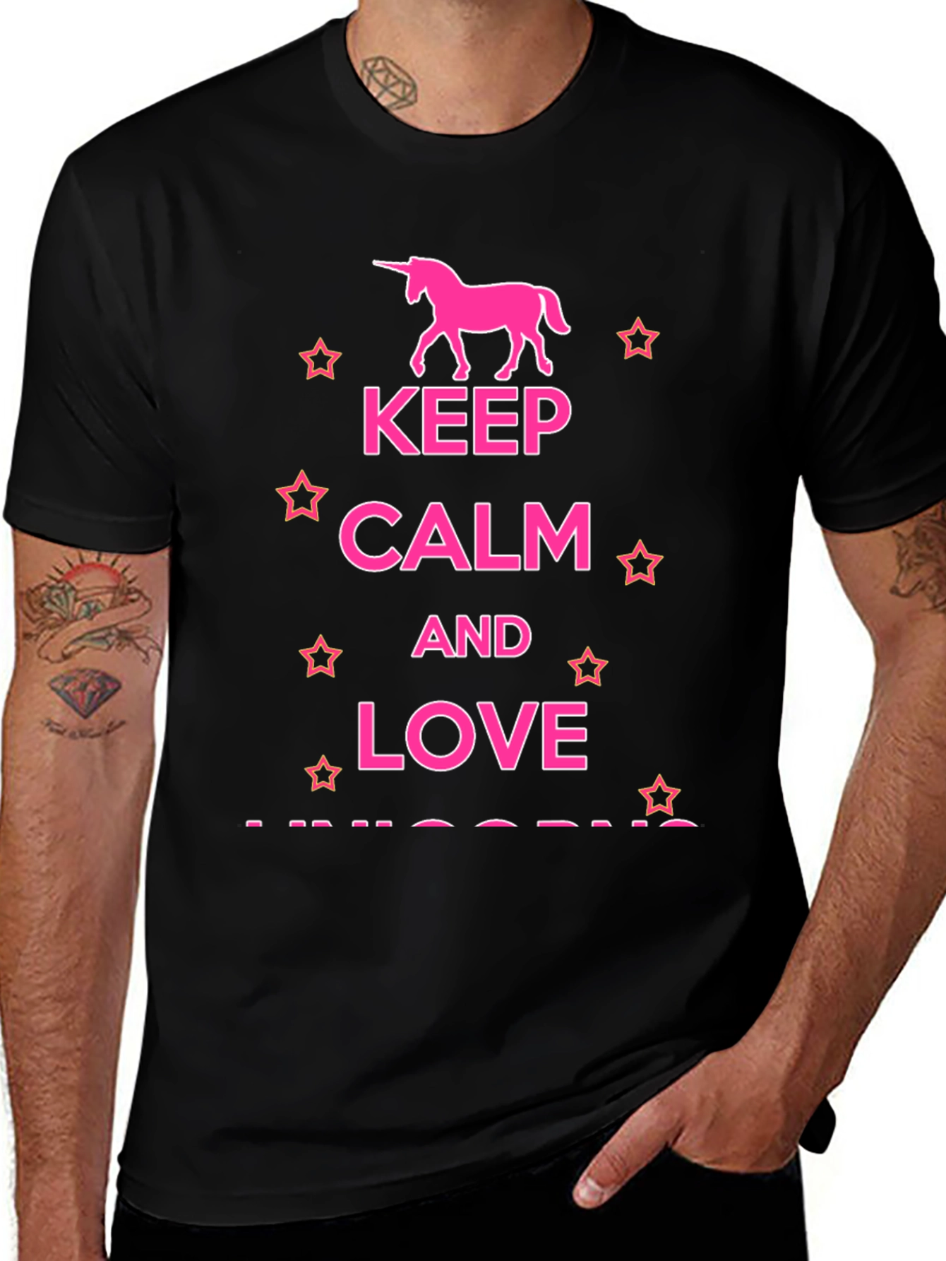 Keep Calm & Love Unicorns T-Shirt