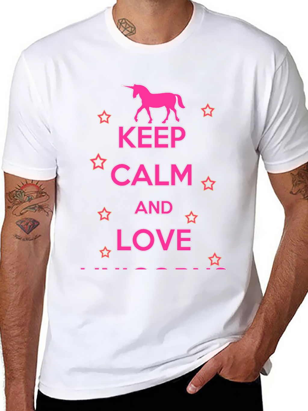 Keep Calm & Love Unicorns T-Shirt