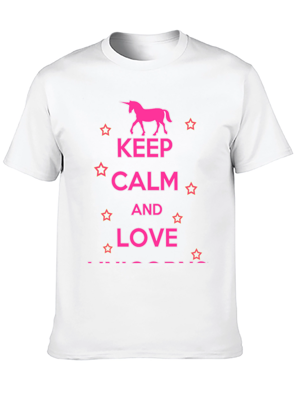 Keep Calm & Love Unicorns T-Shirt