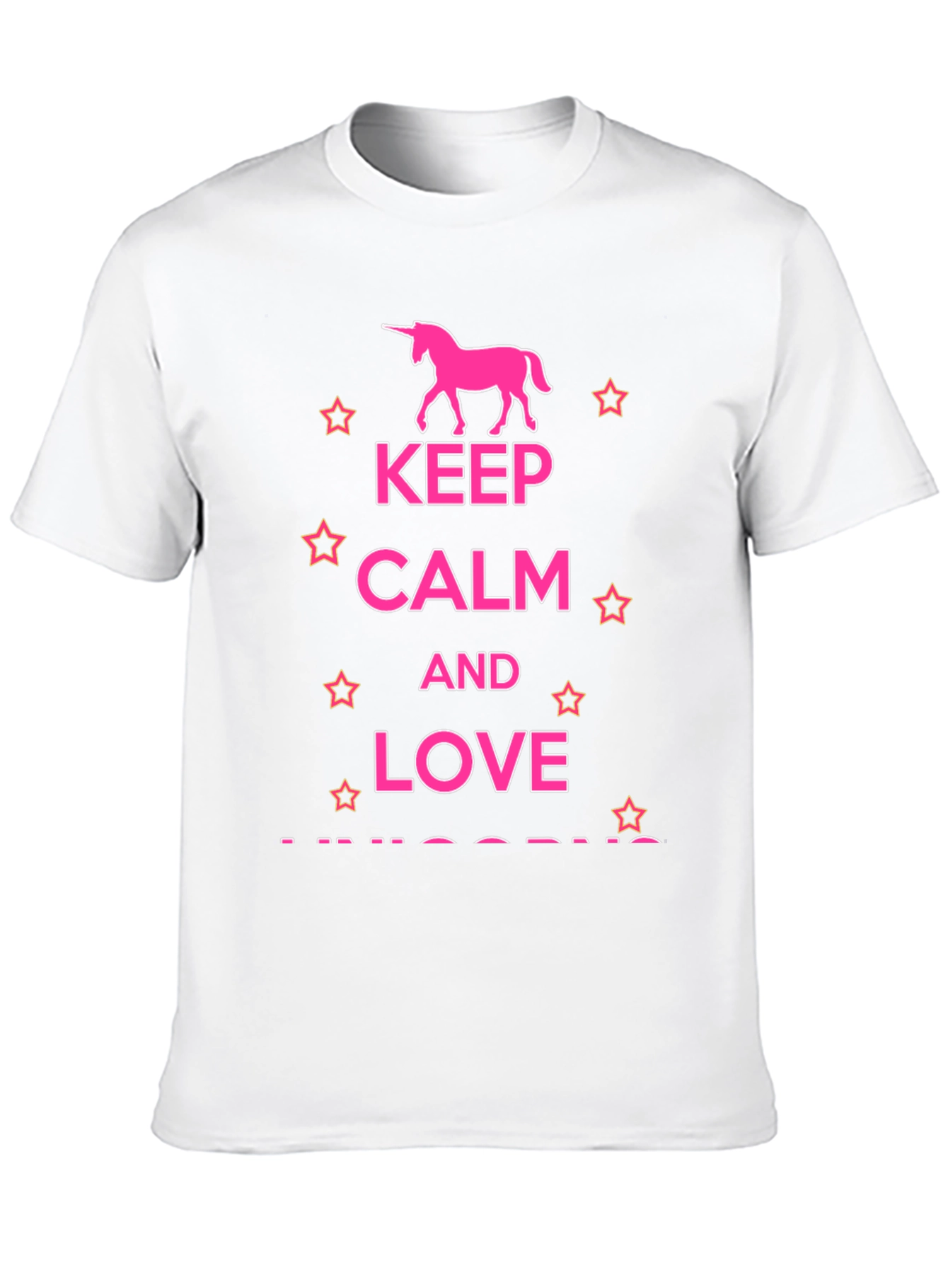 Keep Calm & Love Unicorns T-Shirt