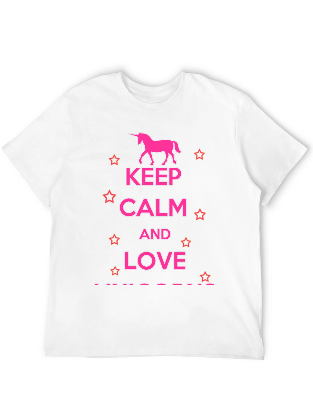 Keep Calm & Love Unicorns T-Shirt
