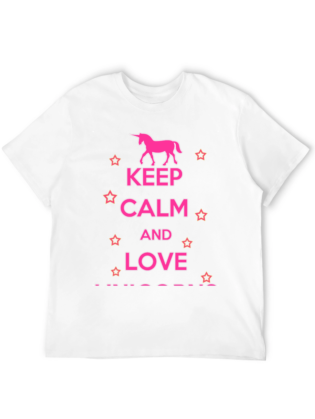 Keep Calm & Love Unicorns T-Shirt