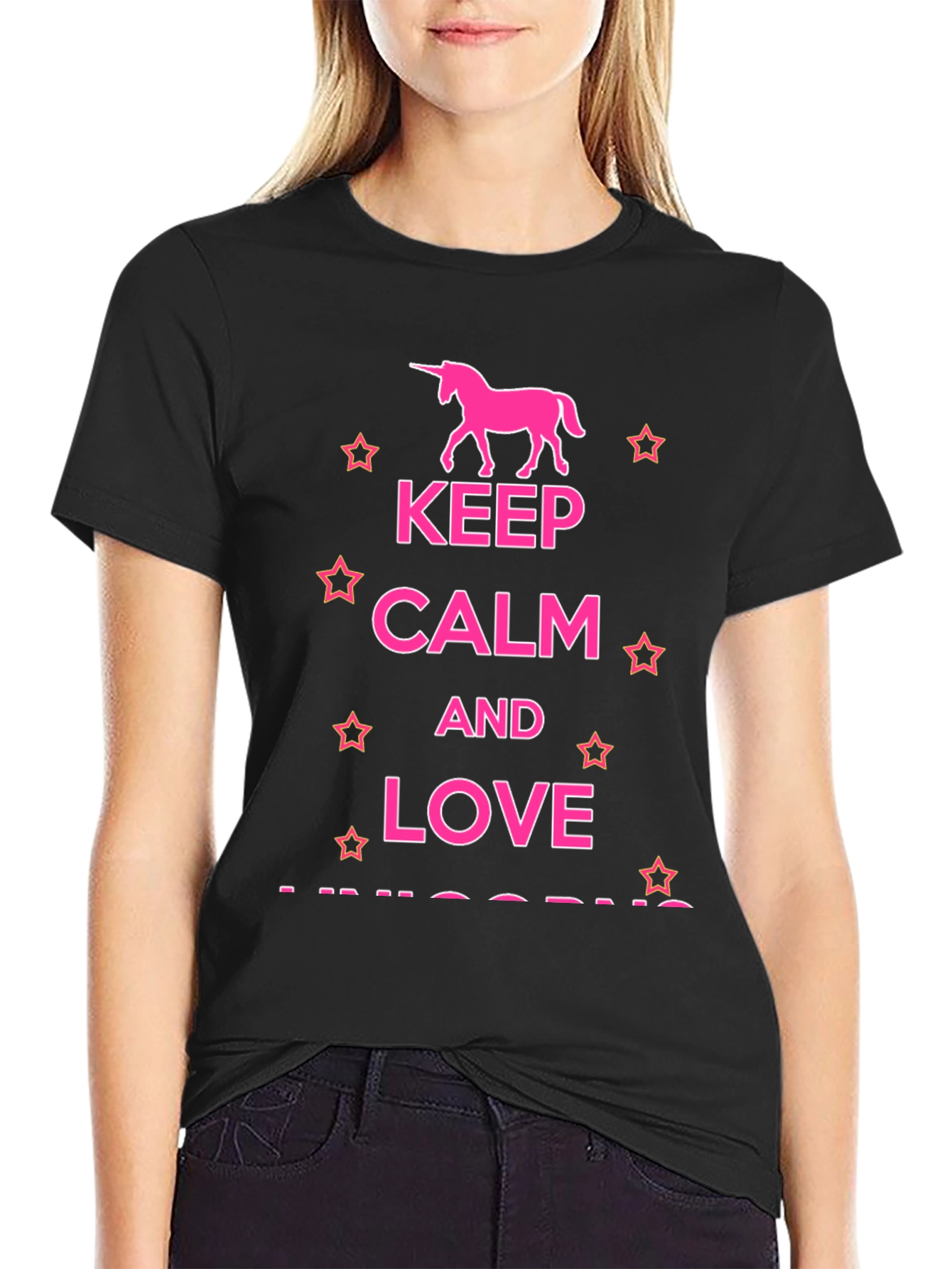 Keep Calm & Love Unicorns T-Shirt