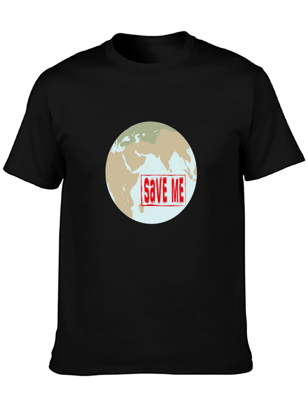 Save Me Earth T-Shirt - Climate Awareness