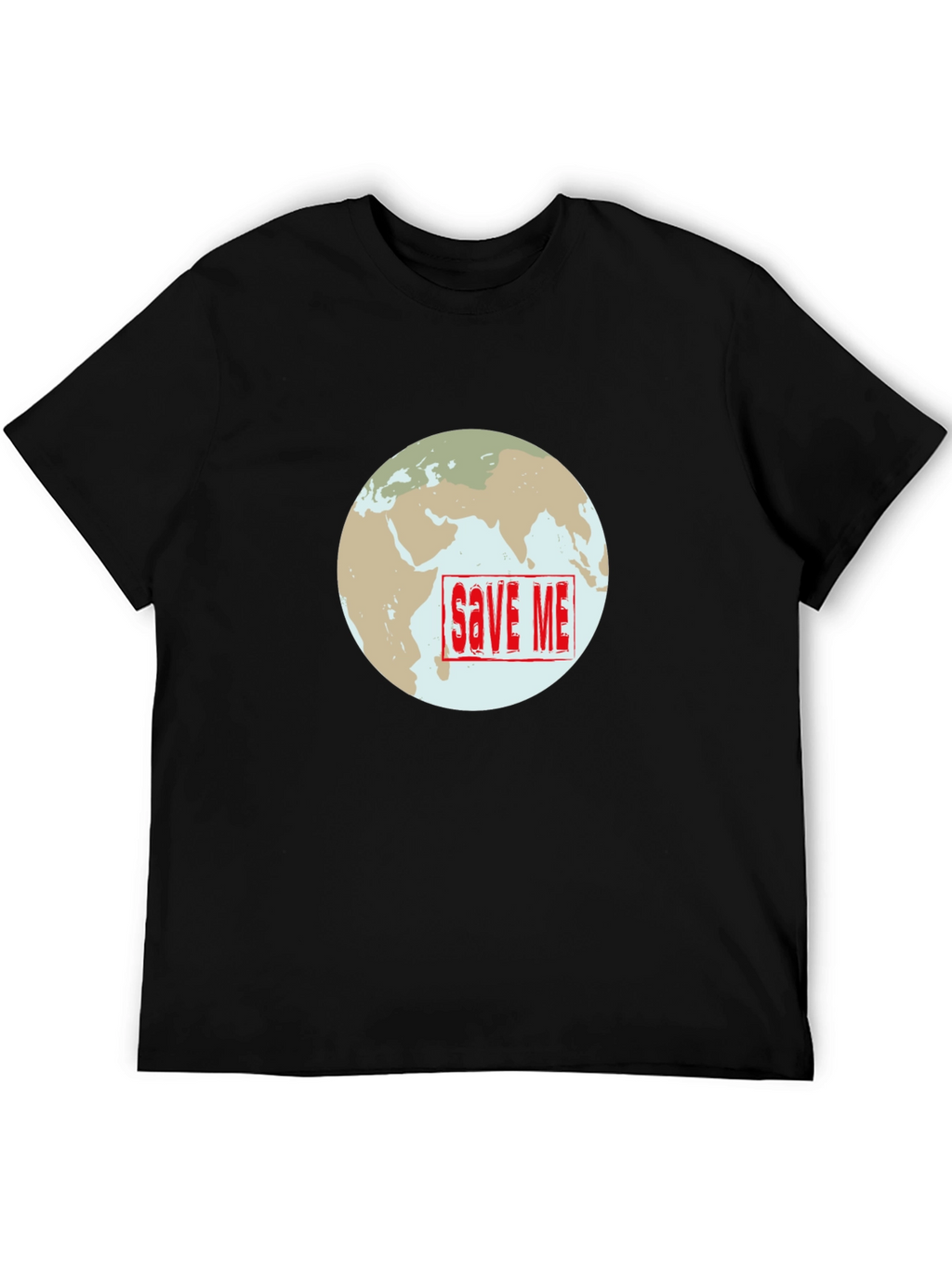 Save Me Earth T-Shirt - Climate Awareness