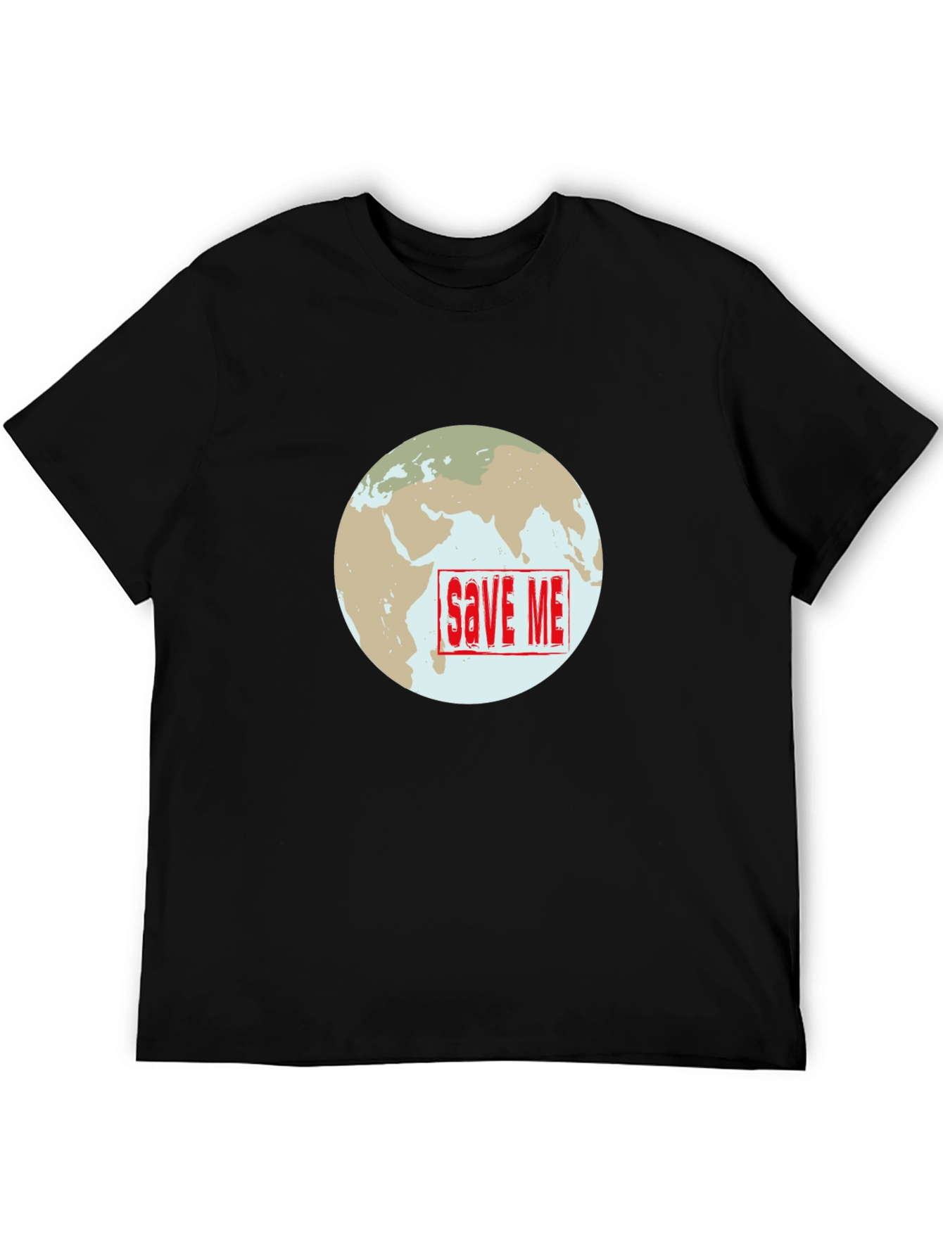 Save Me Earth T-Shirt - Climate Awareness