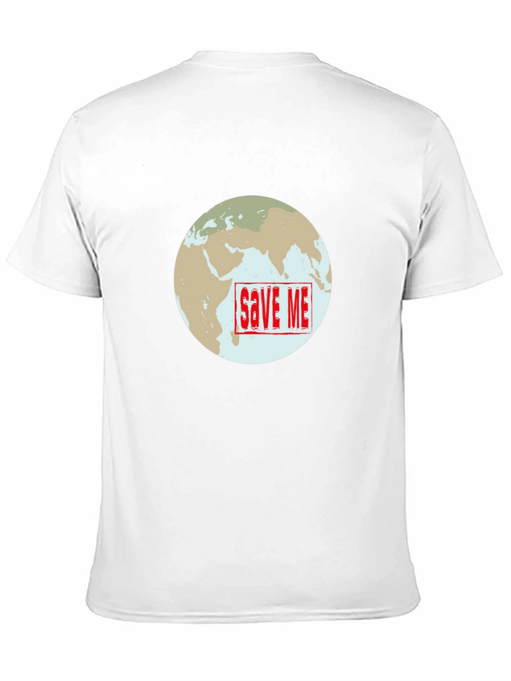 Save Me Earth T-Shirt - Climate Awareness