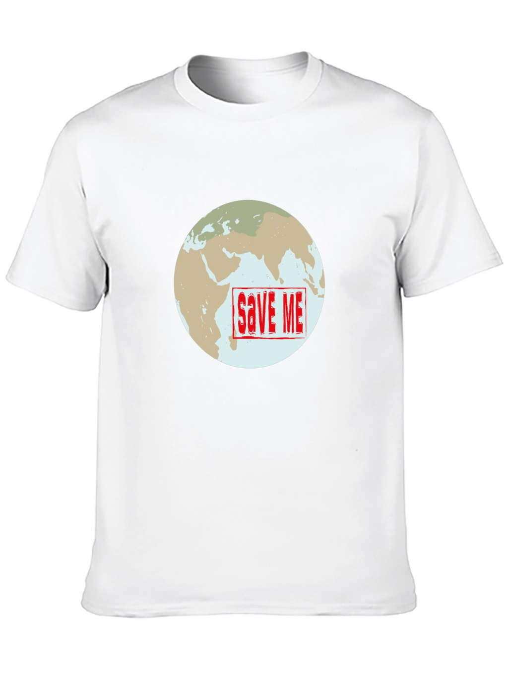 Save Me Earth T-Shirt - Climate Awareness