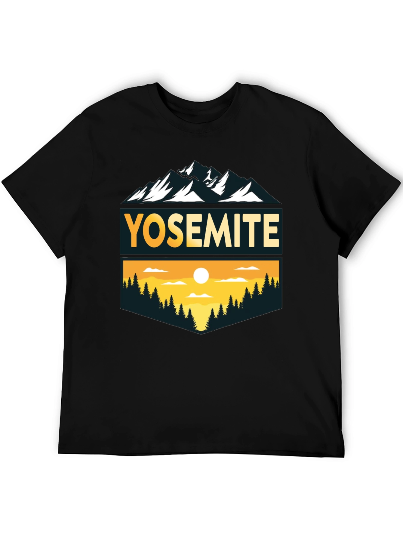 Yosemite Graphic T-Shirt - Nature Inspired Design