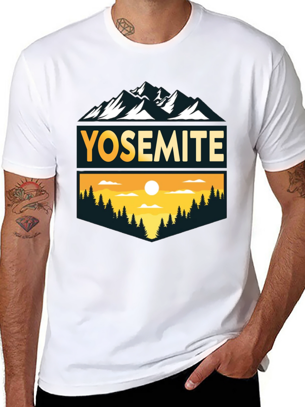 Yosemite Graphic T-Shirt - Nature Inspired Design
