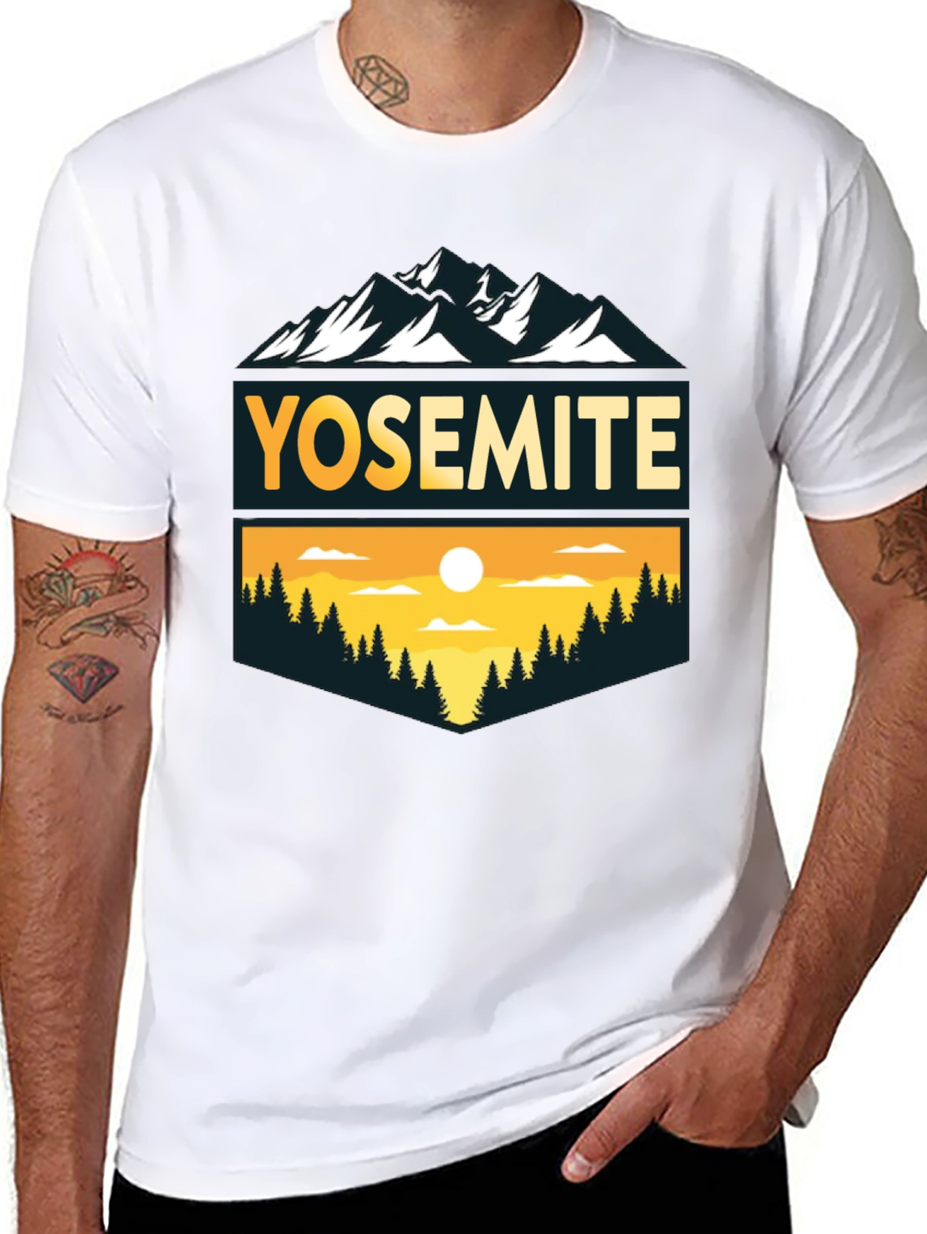 Yosemite Graphic T-Shirt - Nature Inspired Design