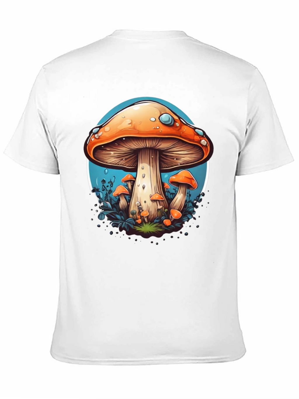 Mushroom Graphic Tee - Funky Style