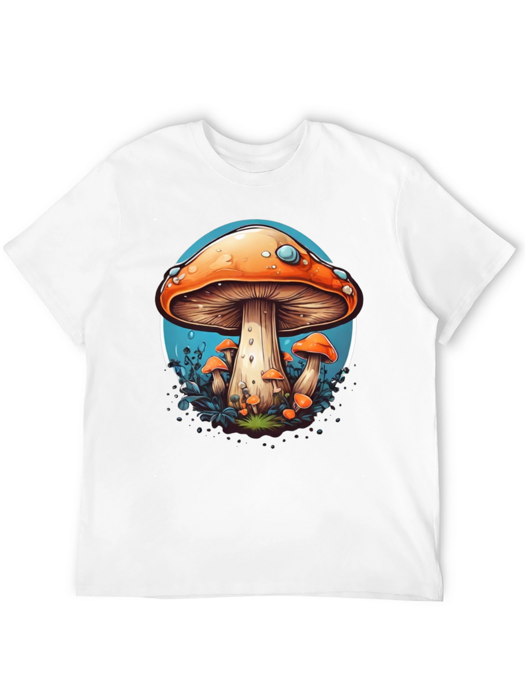 Mushroom Graphic Tee - Funky Style