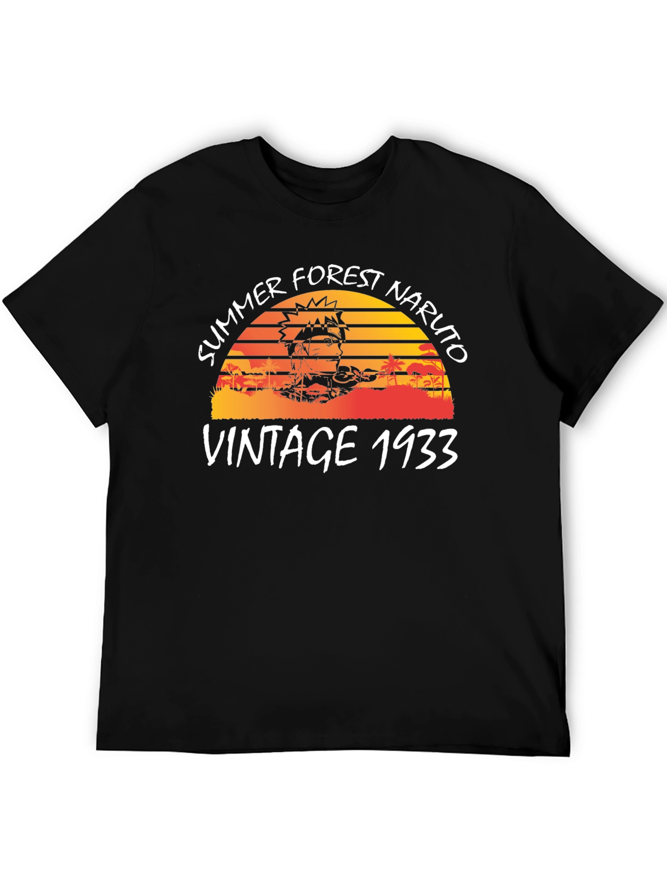 Vintage Naruto Summer Forest 1933 T-Shirt