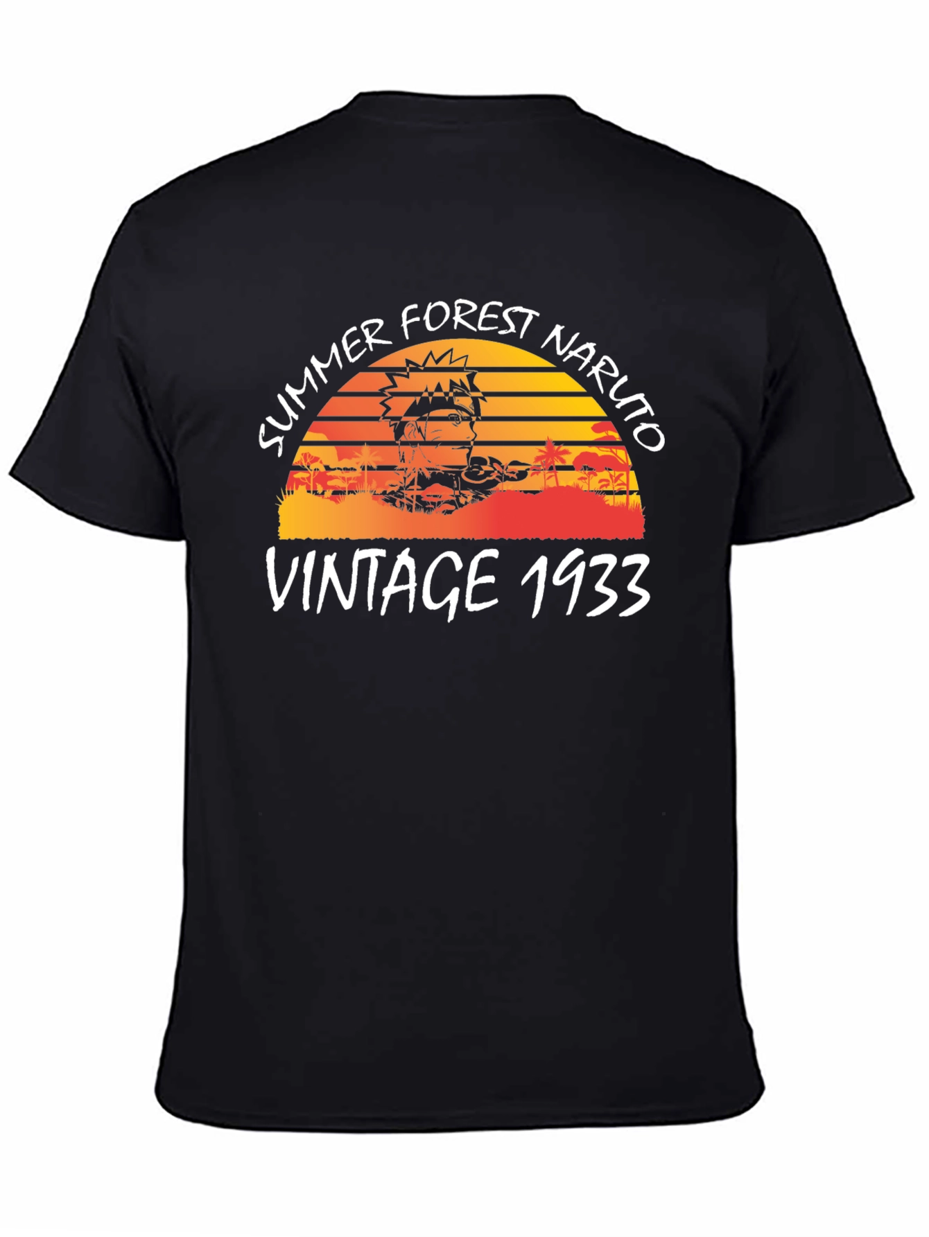 Vintage Naruto Summer Forest 1933 T-Shirt