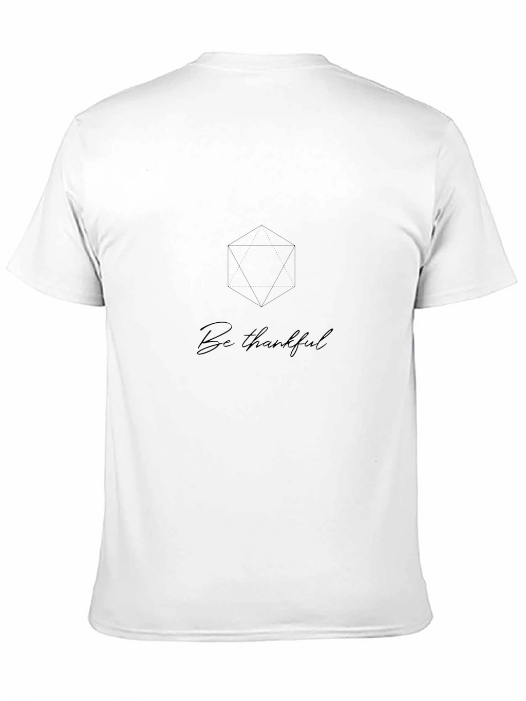 Be Thankful Black Graphic Tee