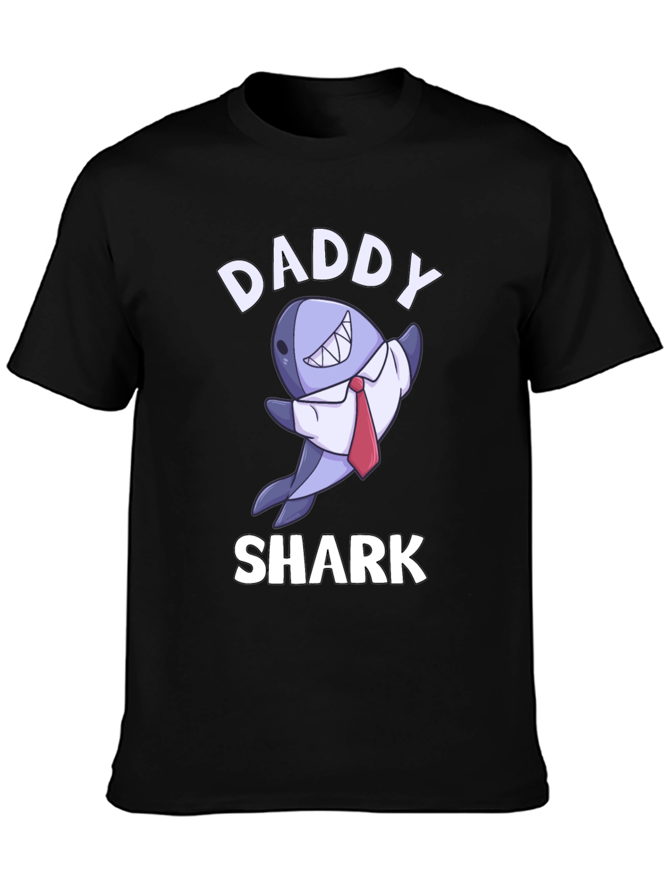 Daddy Shark Graphic Tee - Funny Fathers Day Shirt