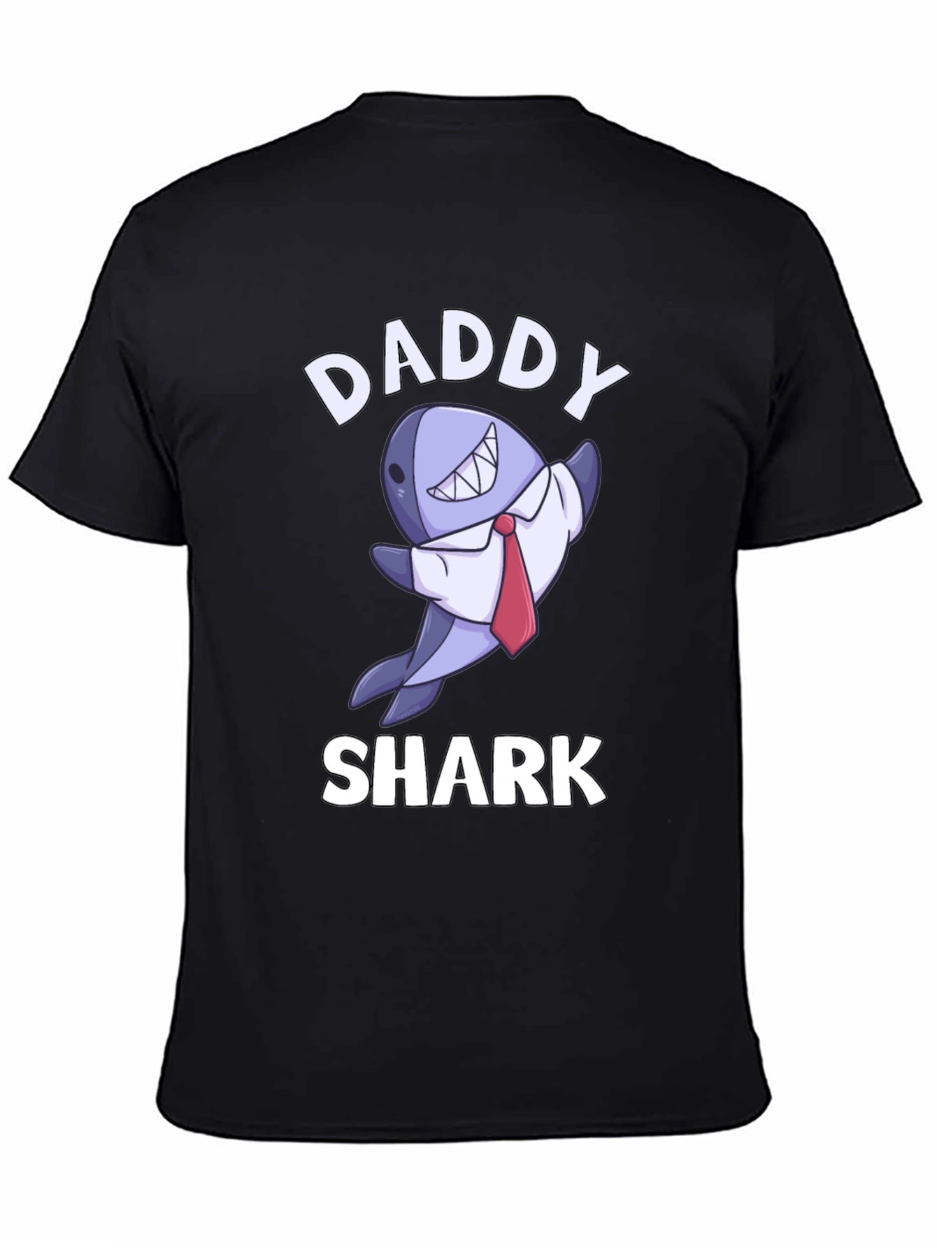 Daddy Shark Graphic Tee - Funny Fathers Day Shirt