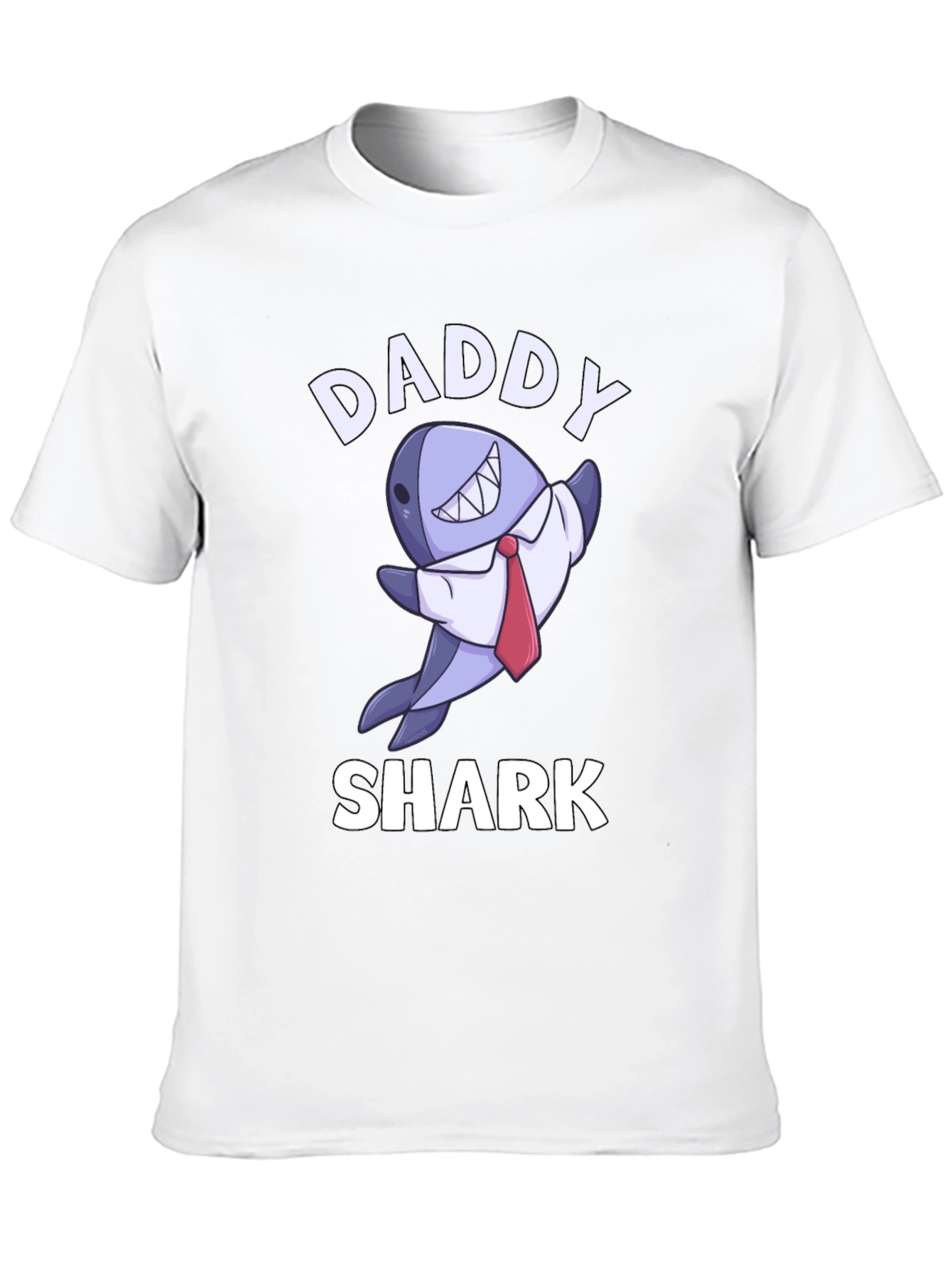 Daddy Shark Graphic Tee - Funny Fathers Day Shirt