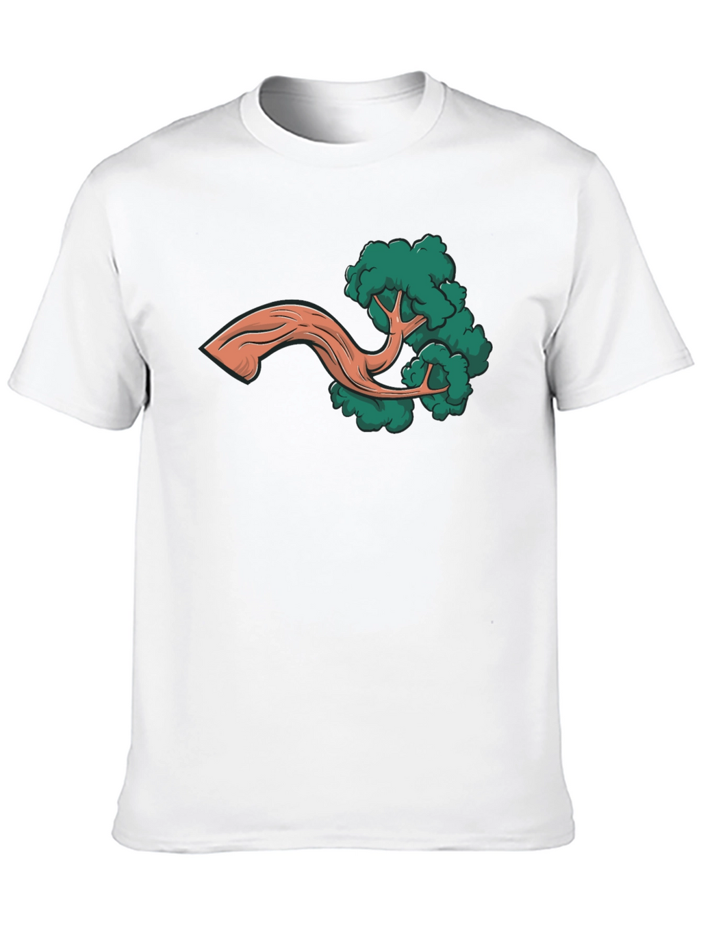 Bonsai Tree Graphic Tee - Nature Inspired Design