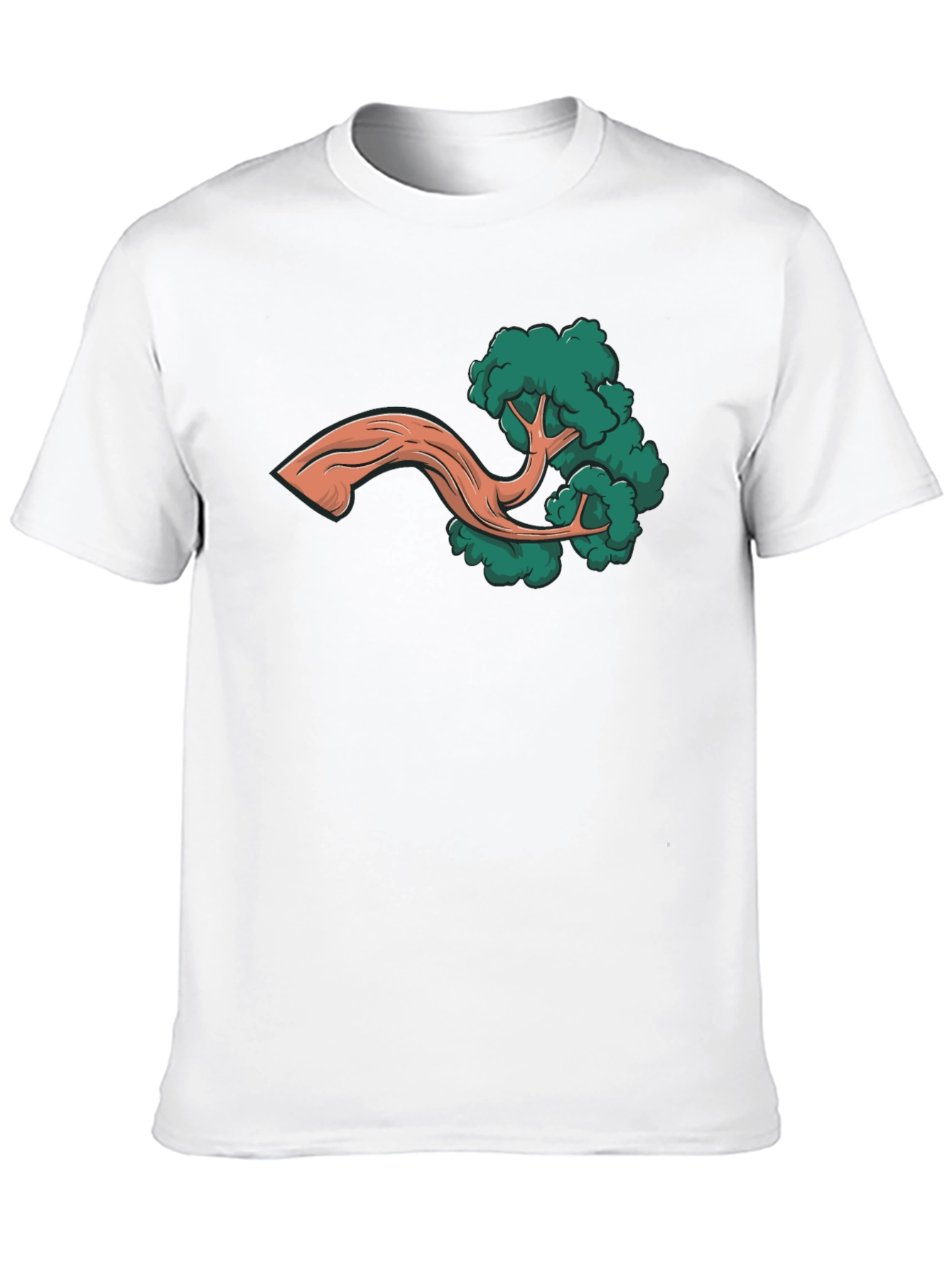 Bonsai Tree Graphic Tee - Nature Inspired Design